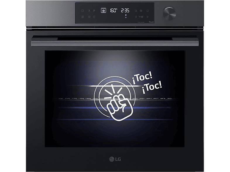 LG WSED7612B Multifunción Pirolítico 76 L 59.2 cm ThinQ™ EasyClean™ Acero negro mate