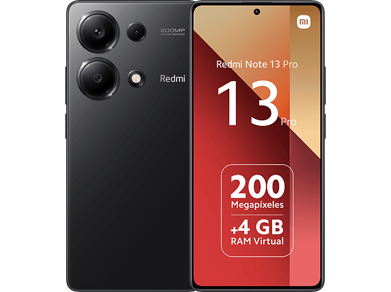 Xiaomi Redmi Note 13 Pro Midnight Black 256 GB 8 GB RAM 6.67 Full HD+AMOLED MediaTek  Helio G99 Ultra 5000 mAh Android