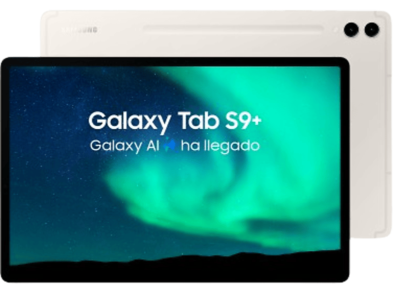 Samsung Galaxy Tab S9 Plus 5G 512GB 12GB RAM Crema 12.4 Snapdragon 8 Gen 2 Android 13