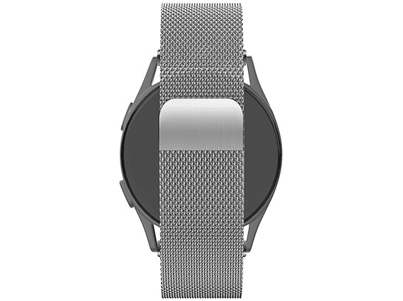 Friendly License FRSWB089 Compatible con Amazfit 20 mm Acero Inoxidable Plata