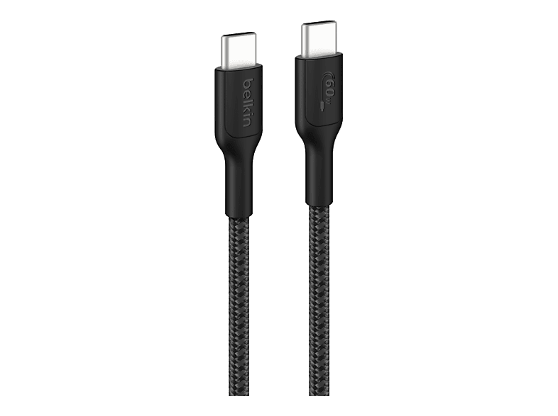 Belkin  CAB024 CAB024 2m Universal USB-C a USB-C 60W Negro