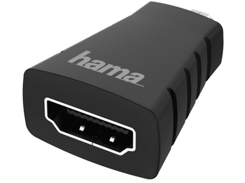 Hama 00200348 De HDMI a Micro HDMI 4K Ethernet Negro