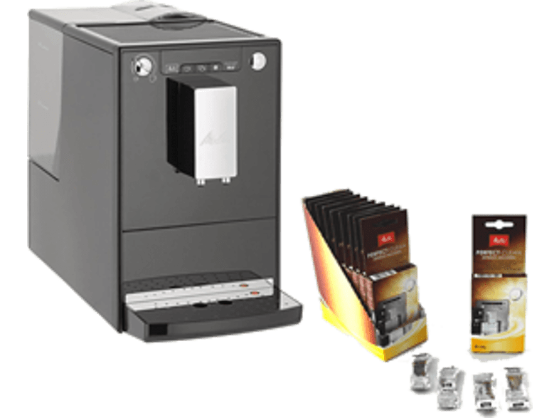 Melitta Caffeo Solo 15 bar 1400 W 2 tazas Negro + Tablas Perfect Clean