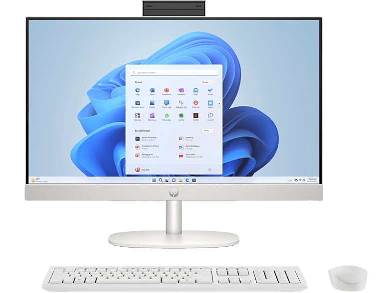 HP 24-cr1005ns Full HD Intel® Core™ Ultra 5-125U 16GB RAM 512GB SSD Gráficos Intel® UHD Windows 11 H Blanco