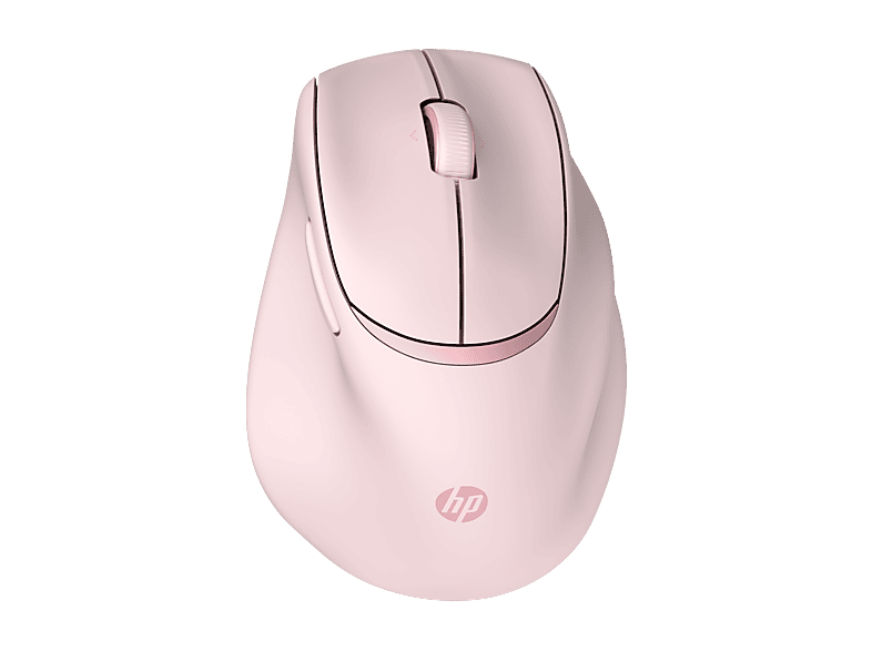 HP Tilt Ergonomic Pink Mouse 720M Inalámbrica 1600 DPI Rosa