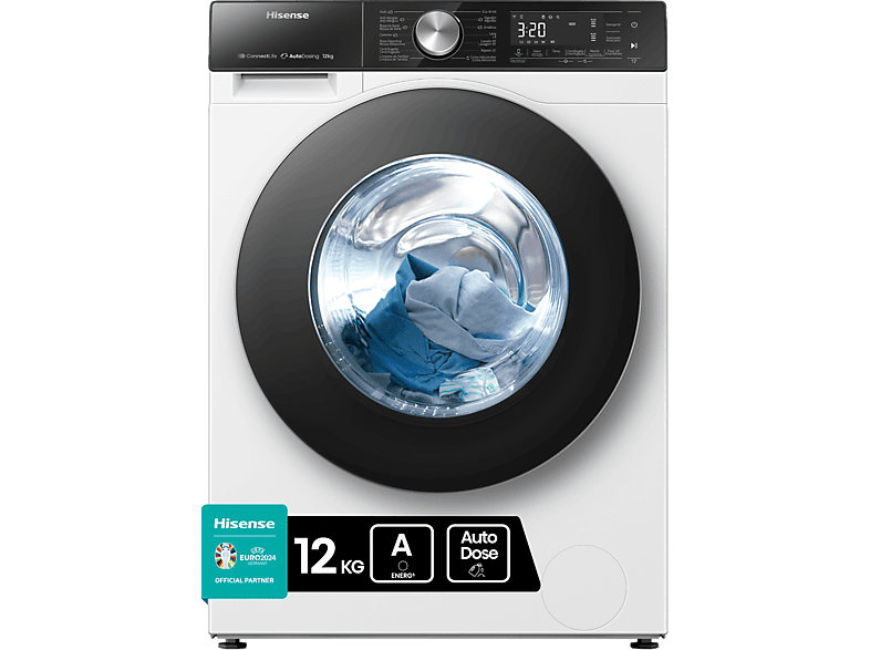 Hisense WF5S1245BW 10.5 kg 1400 rpm Autodosificación WiFi Blanco