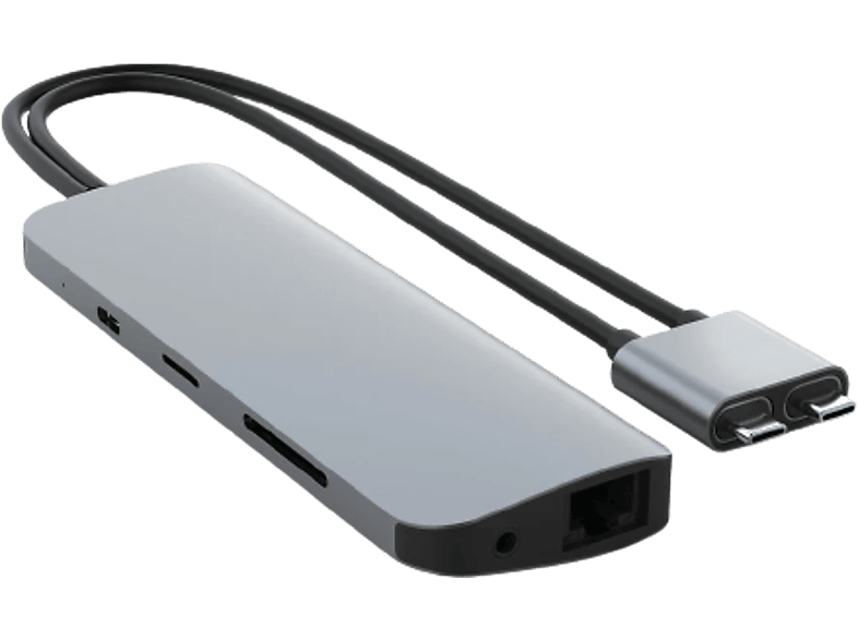 Hyper HD392 10 Puertos 5 Gbit/s Gris
