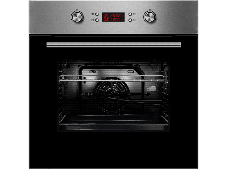 Midea MD65M80E0-B0 65 l Encastrable Esmalte fácil de limpiar Inox