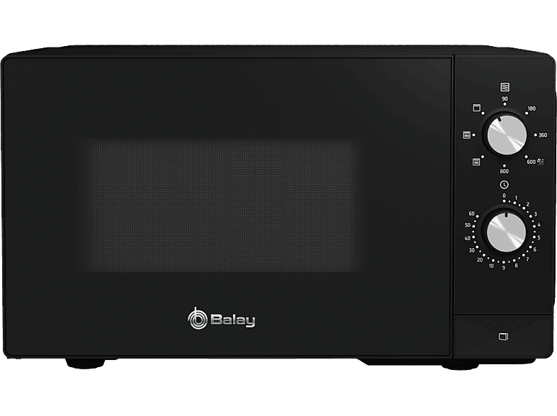 Balay 3WG3112X2 1270 W 5 potencias 20 l Negro