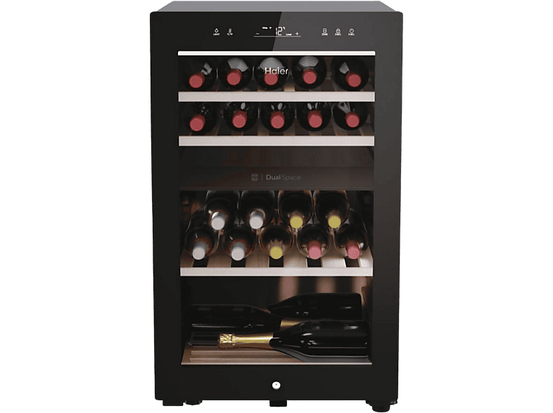 Haier HWS42GDAU1 Temperatura 5º - 20º 42 botellas 106 l hOn App Negro
