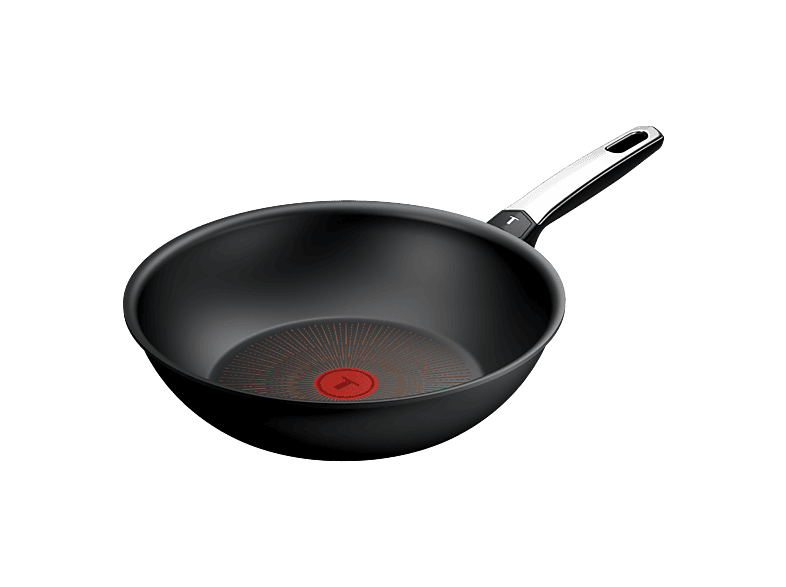 Tefal Excellence Jordi Cruz G3201943 Wok 28 cm Revestimiento antiadherente Inducción 4-5 personas Negro