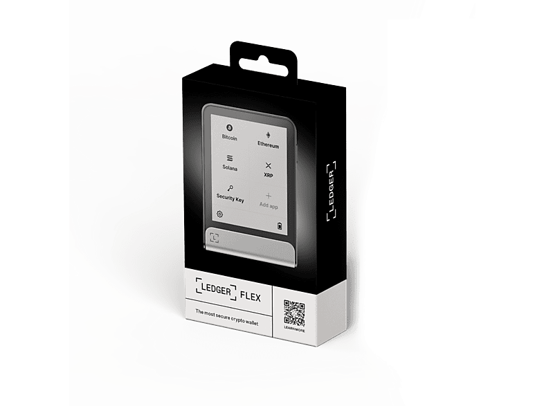 Ledger Flex™ + Recovery Key Bluetooth 1.8MB Almacenamiento Pantalla táctil de E Ink® 2.84 Gris