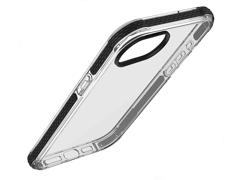 CellularLine TETRA Apple Para iPhone 16e Transparente y Negro