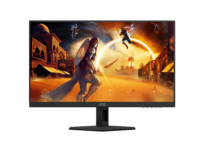 AOC 24G4HRE 23.8 Full-HD 200 Hz 1 ms GtG Fast IPS Altavoces incorporados HDR10 G-Sync Compatible Sin marco en 3 lados Negro