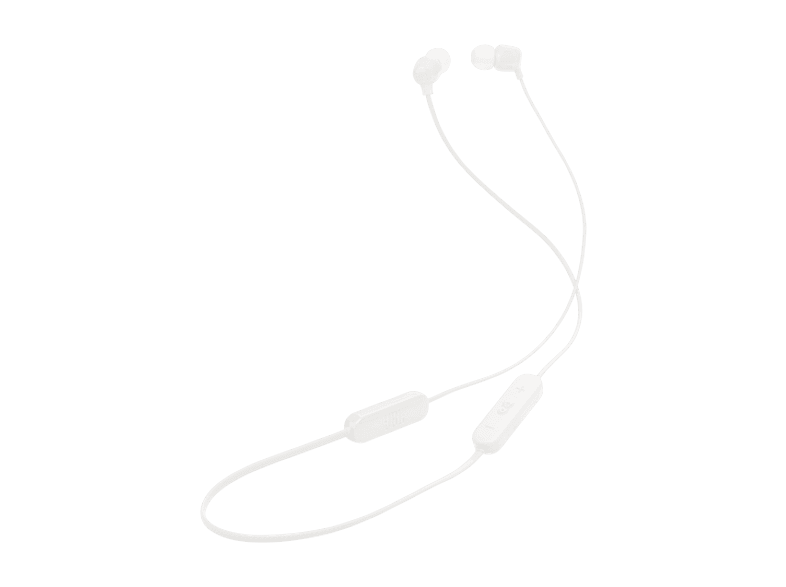 JBL Tune 135BT Intraurales Inalámbrico Bluetooth 25h Autonomía Micrófono Incoporado IPX4 Blanco