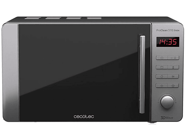 Cecotec ProClean 5110 800W 5 niveles Tecnología 3DWave 20 l Inox