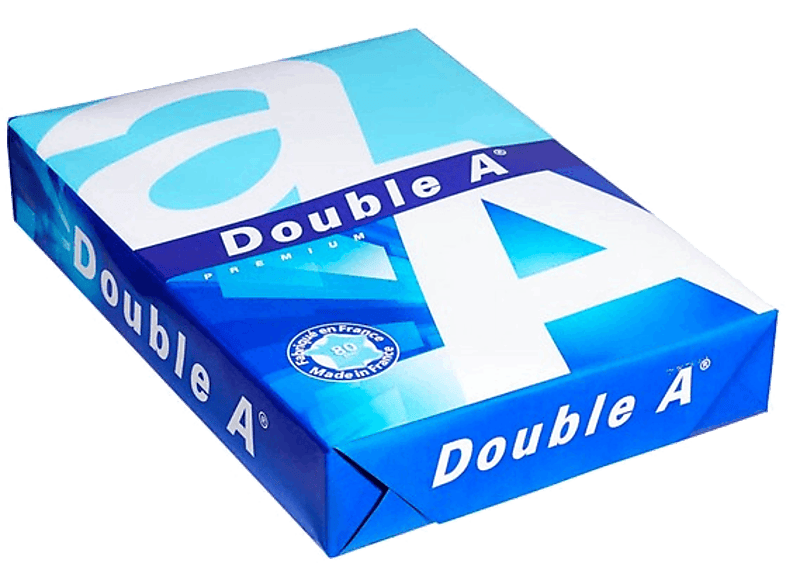 Double A Premium 80 g 500 hojas Blanco