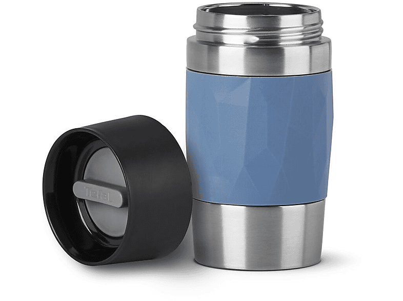 Tefal N2160210 0.3 l Funda de silicona Acero inoxidable Azul