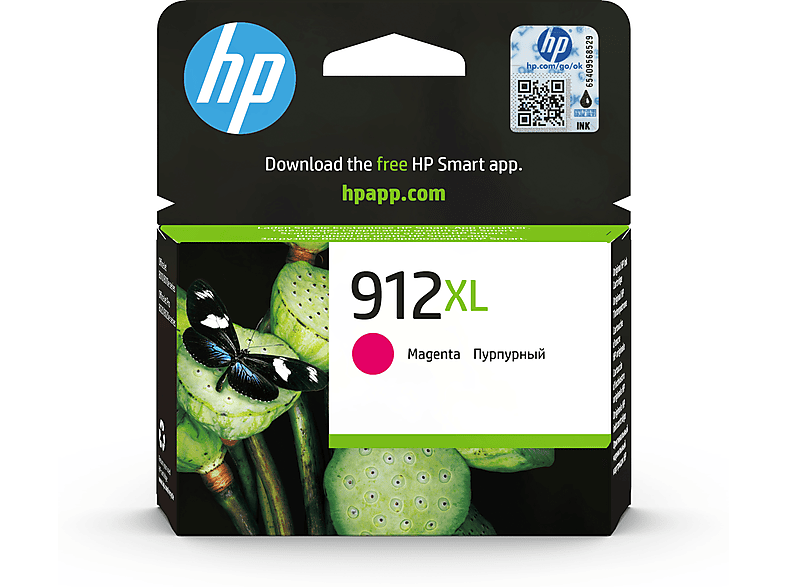 Cartucho de tinta Original HP 912XL magenta de alta capacidad