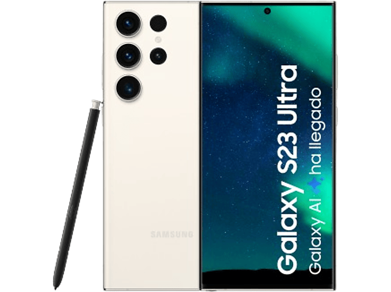 Samsung Galaxy S23 Ultra 5G Cotton White 512GB 12GB RAM 6.8 QHD+ Qualcomm Snapdragon 8 Gen 2 Octa-Core 5000mAh Android 13