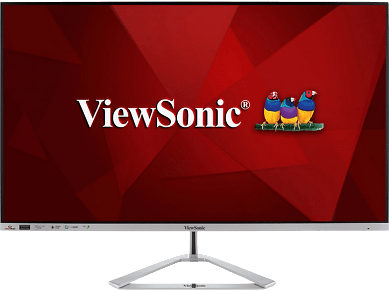 ViewSonic VX3276-2K-MHD-2 32  WQHD 4 ms 75 Hz HDMI/ DP/ mini DP Plata
