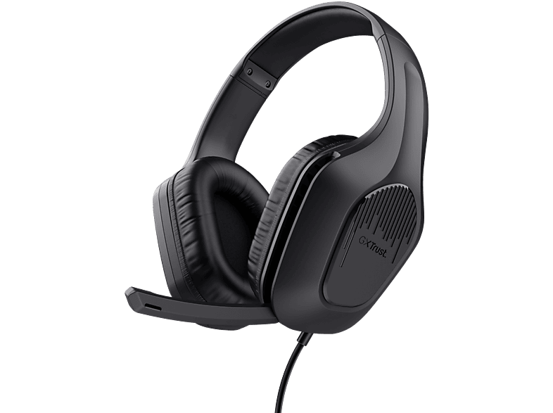 Trust GXT 415 Zirox Con Cable Circumaurales Booster Black