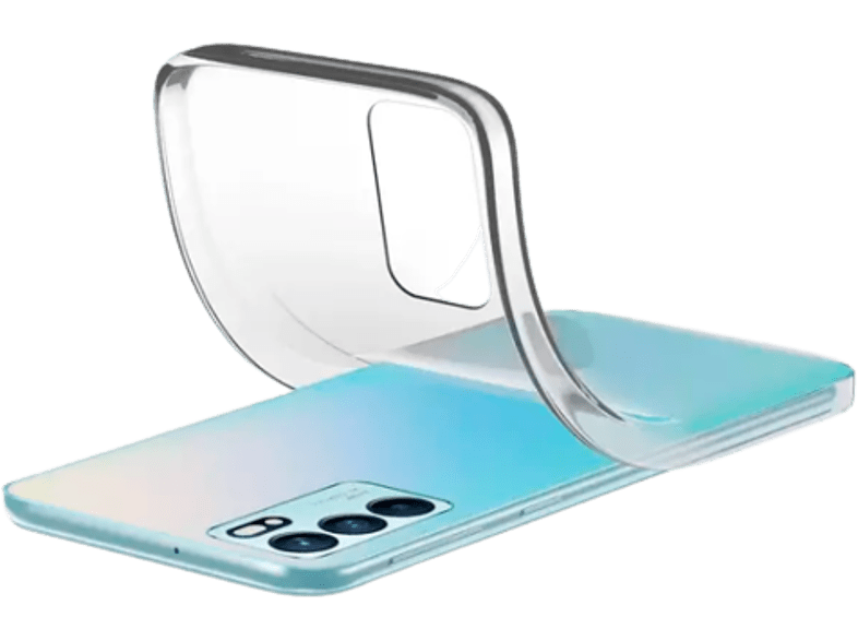 Cellular Line SOFTOPPOA16ST Para Oppo A16 / A16 S / A54 S Trasera Goma blanda Transparente