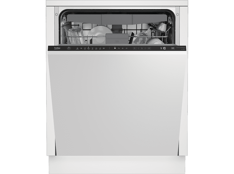 Beko BDIN38521Q Totalmente Integrable 8 Programas 59.8 cm Inox