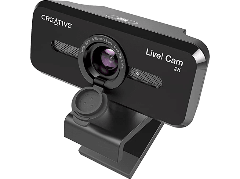 Creative Live! Cam Sync 3 2K 2560x1440 px Negro