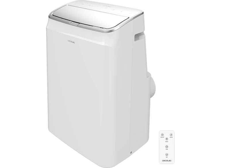 Cecotec ForceClima 12600 Soundless Heating 3024 fg/h Bomba de calor 5 modos 3 velocidades Mando a distancia Blanco