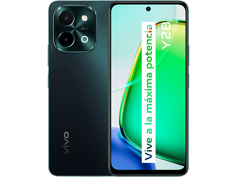 vivo Y28 Agate Green 128 GB 4 GB RAM 6.68  LCD HD+ Mediatek Helio G85 6000 mAh Android