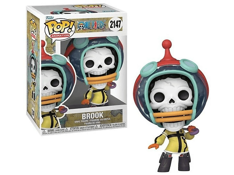 Animation: One Piece - Brook (Egghead) Vinilo 9 cm