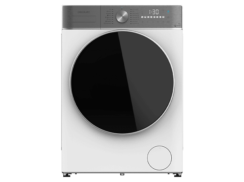 Cecotec Bolero DressCode 9800 Inverter A 9 kg 1400 rpm Motor Inverter Plus Carga automática Display táctil XXL White