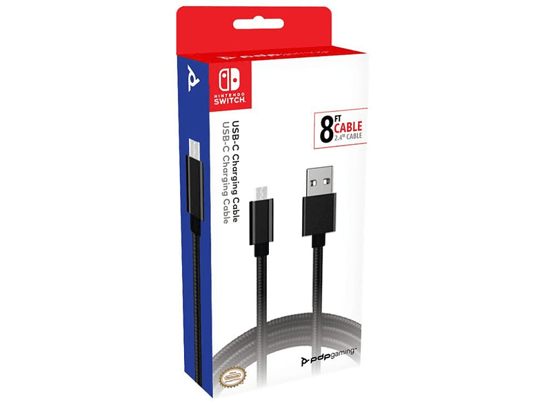 PDP 500-211-EU Para Nintendo Switch/Lite USB-C 2.4 m Negro
