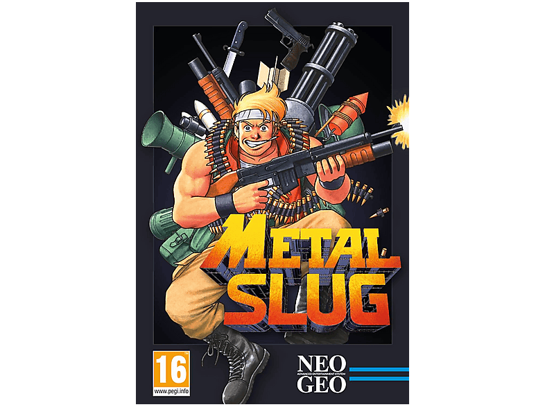 Cartucho juego retro Neo Geo: Metal Slug