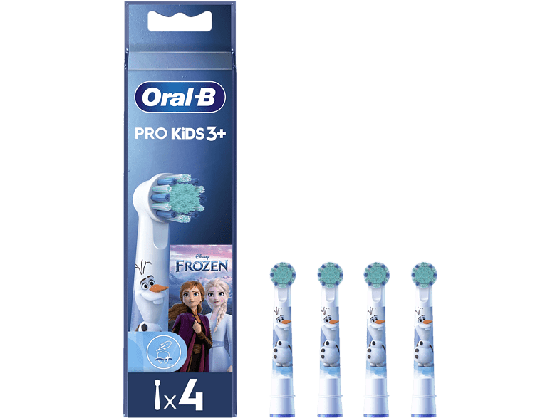 Oral-B Kids Cabezales De Recambio Personajes De Frozen 4 Unidades