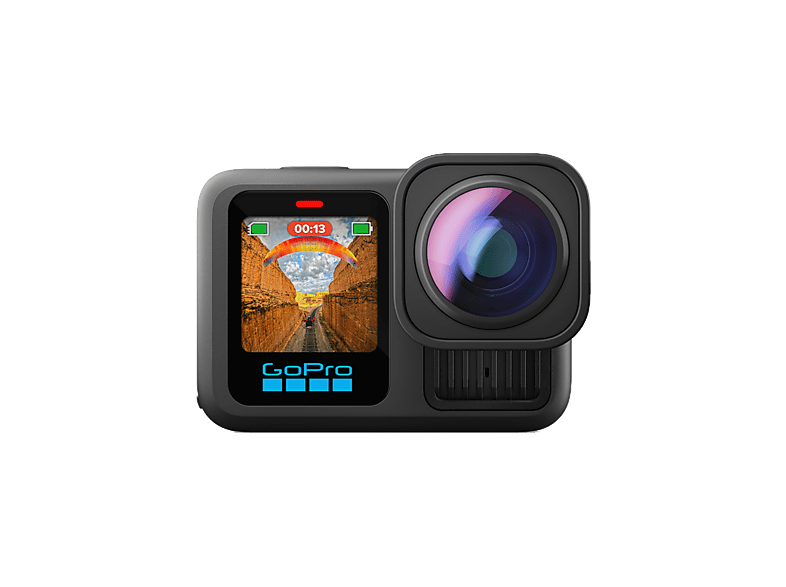 GoPro Hero13 Ultra Wide Edition Sensor de 27 MP Micrófono Pantalla LCD frontal con Vista Previa Sensor CMOS de 1/1,9 Negro