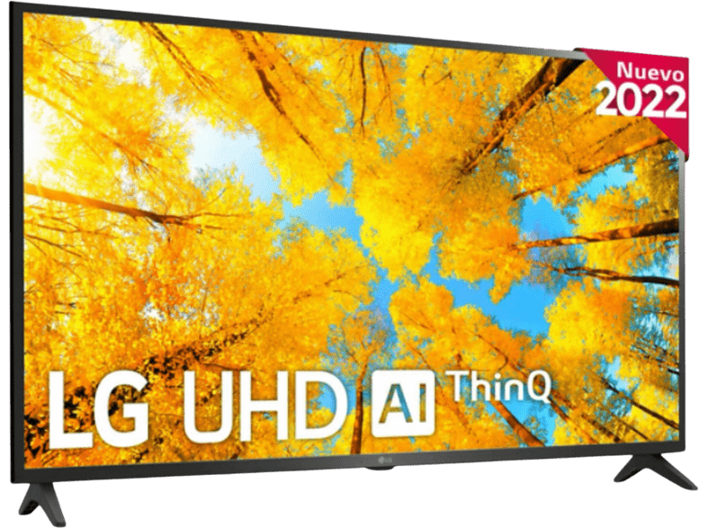 LG 55UQ75006LF UHD 4K Procesador Inteligente α5 Gen5 AI Processor 4K Smart TV DVB-T2 (H.265) Negro