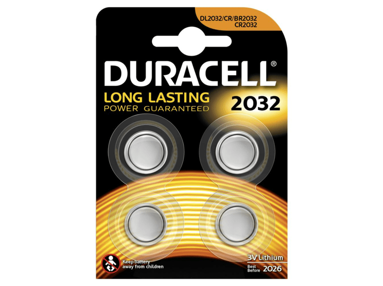 Duracell CR2032 (1 x paquete de 4)