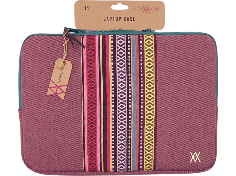 Vam Vam VALAP001W Cereza Para portátil de 14 Universal Textil Multicolor