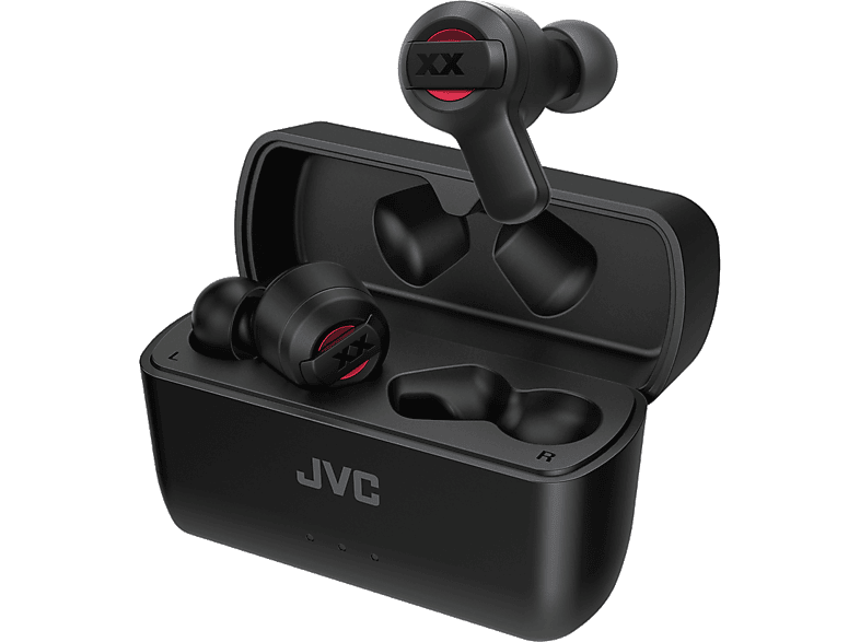 JVC HA-XC62T-R-U Autonomía 24 h Deep Bass Compatible Asistente de Voz Negro
