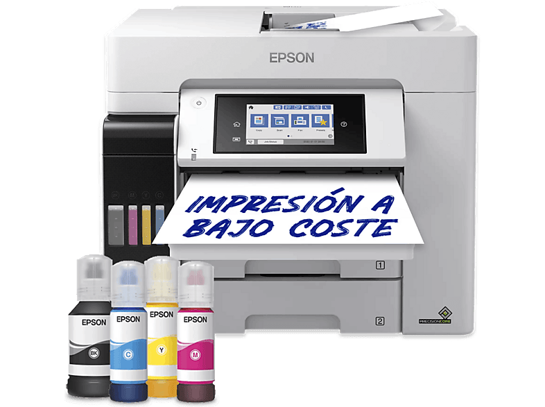 Epson EcoTank Pro ET-5885 Wi-Fi Multifunción A4 Fax Pantalla Táctil ADF Blanco
