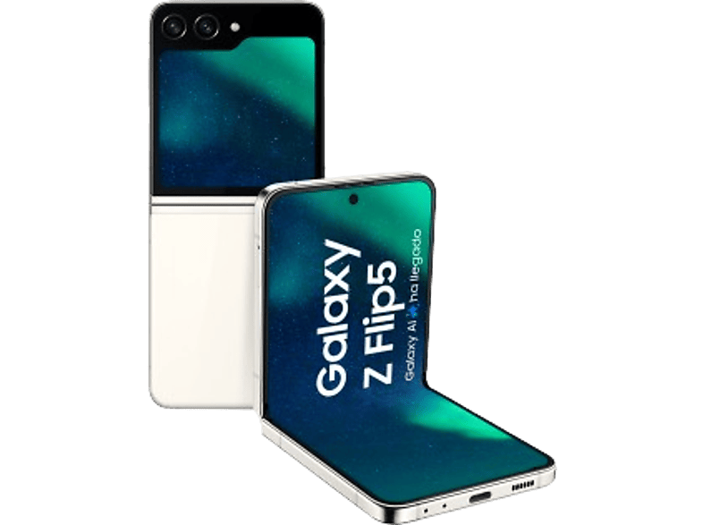Samsung Galaxy Z Flip5 5G Crema 512GB 8GB RAM 6,7 FHD+ Plegable Qualcomm Snapdragon 3700 mAh Android 13