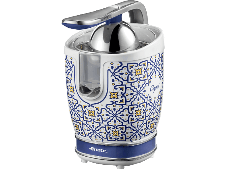 Ariete Capri 0.6 l 85 W Boquilla de Acero inoxidable Antigoteo Dos Conos Azul/Blanco