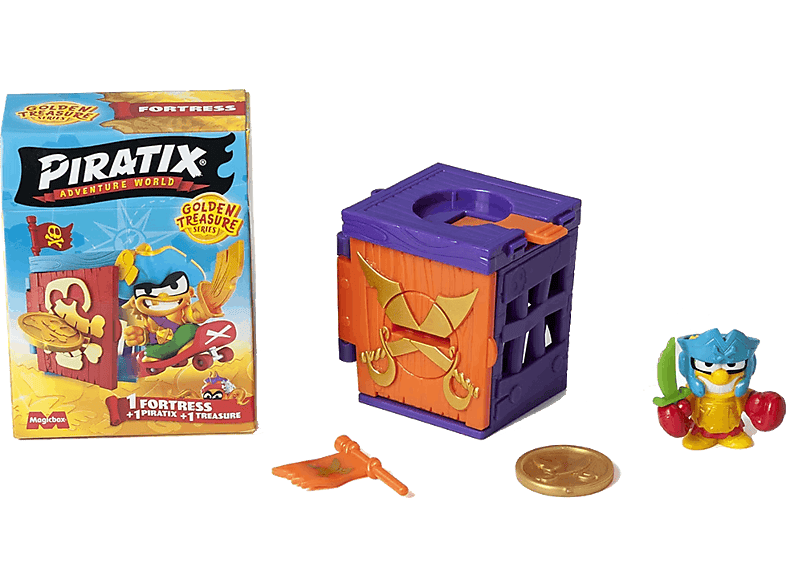 Magicbox Fortress Piratix Golden Treasure Figura aleatoria