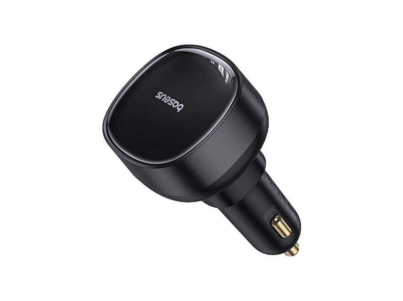 Baseus Enjoyment Pro Universal 60W Con cable retráctil Tipo-C Carga rápida y simultánea Negro Cluster