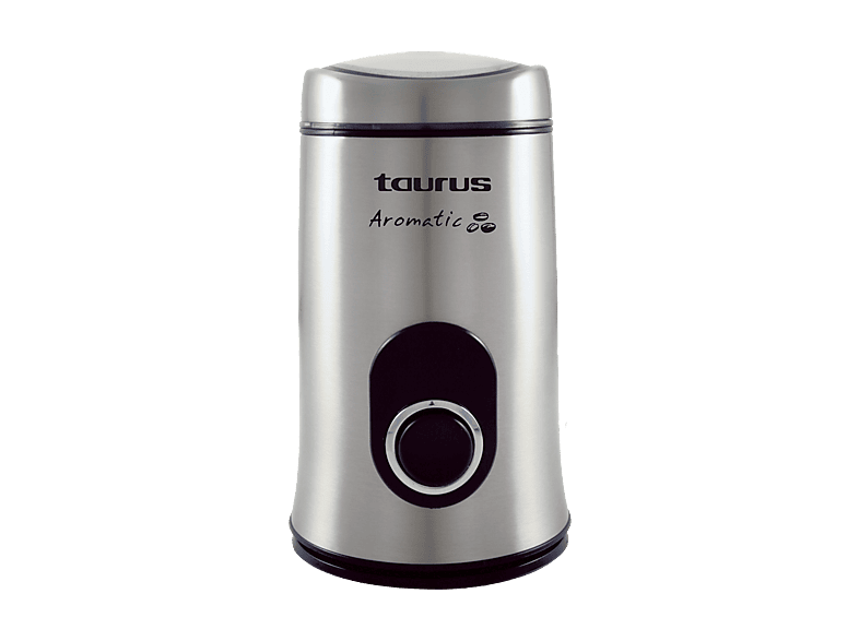 Taurus Aromatic Potencia 150W Depósito de cafe de 50g Inox