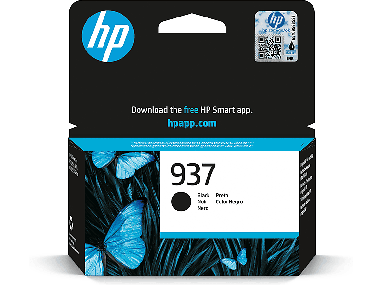 Cartucho de Tinta Original HP 937 negro