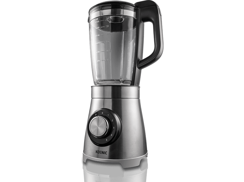 Koenic KBL 10521 M Standmixer 600 W 1.7 l Función Pulse Inox