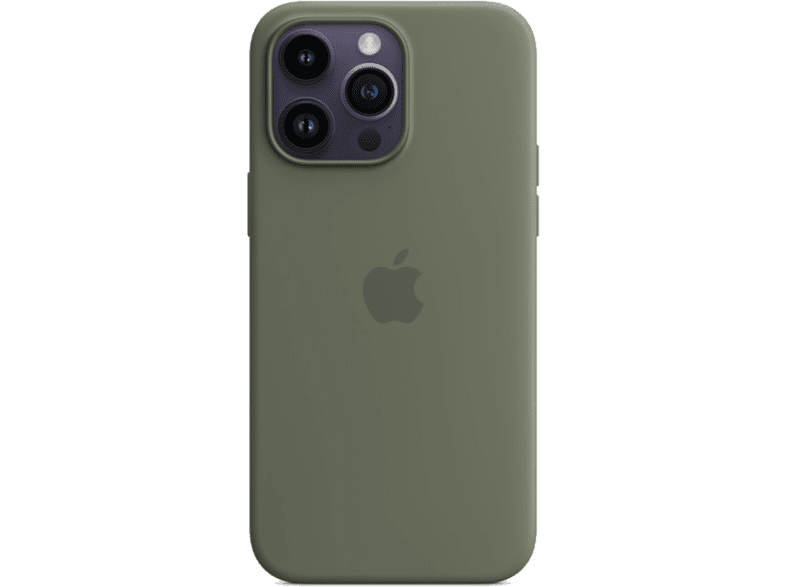 APPLE funda de silicona con MagSafe para el iPhone 14 Pro Max Verde oliva